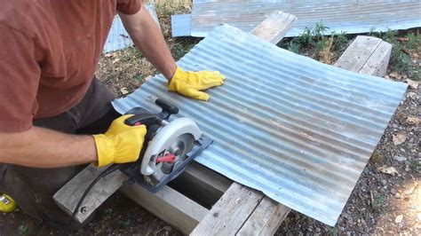 how to cut roofing sheet metal|cutting 29 gauge metal roofing.